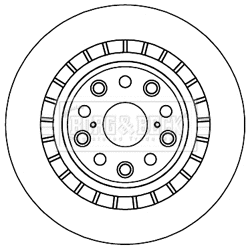 Brake Disc (BBD5961S)