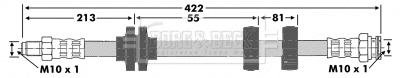 Brake Hose (BBH6719)