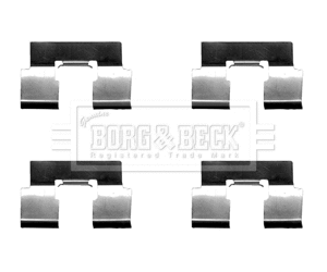 Accessory Kit, disc brake pad (BBK1340)