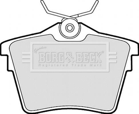 Brake Pad Set, disc brake (BBP1899)
