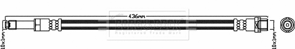 Brake Hose (BBH8447)