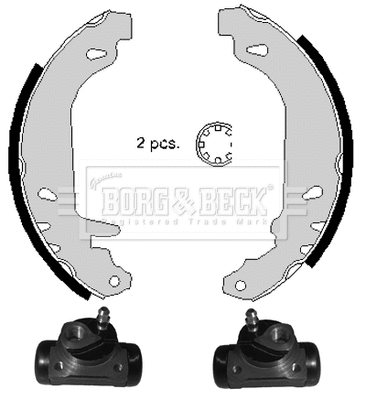 Brake Shoe Set (BBS1009K)