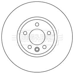 Brake Disc (BBD5964S)