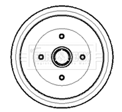 Brake Drum (BBR7003)