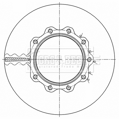 Brake Disc (BBD32637)