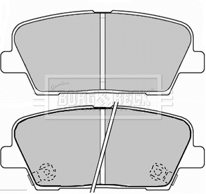 Brake Pad Set, disc brake (BBP2238)
