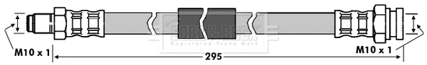 Brake Hose (BBH7568)