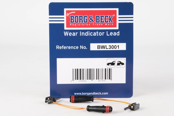Warning Contact, brake pad wear