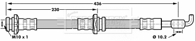 Brake Hose (BBH7062)