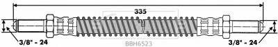 Brake Hose (BBH6523)