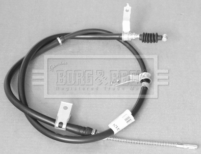 Cable Pull, parking brake (BKB3134)