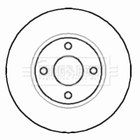 Brake Disc (BBD4575)