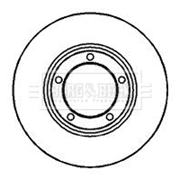 Brake Disc (BBD4161)