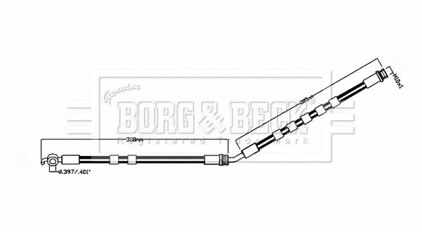 Brake Hose (BBH8854)