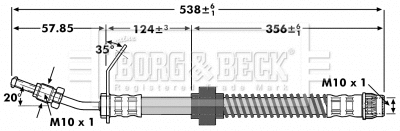 Brake Hose (BBH7131)