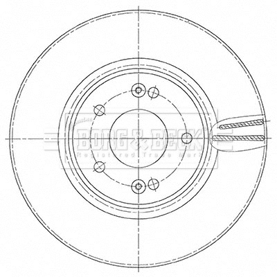 Brake Disc (BBD5484)