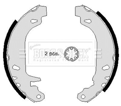 Brake Shoe Set (BBS6227)