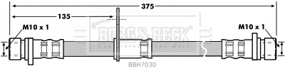 Brake Hose (BBH7030)