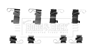 Accessory Kit, disc brake pad (BBK1585)