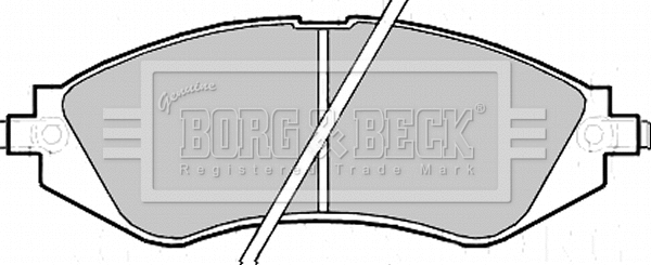 Brake Pad Set, disc brake (BBP2171)