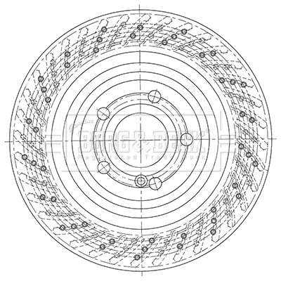 Brake Disc (BBD5448)