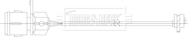 Warning Contact, brake pad wear (BWL3120)