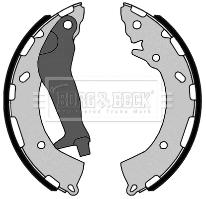 Brake Shoe Set (BBS6442)