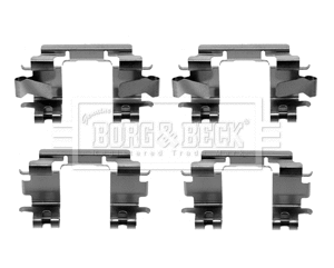 Accessory Kit, disc brake pad (BBK1344)