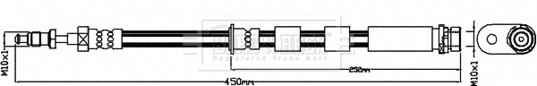 Brake Hose (BBH8502)