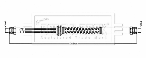 Brake Hose (BBH8859)
