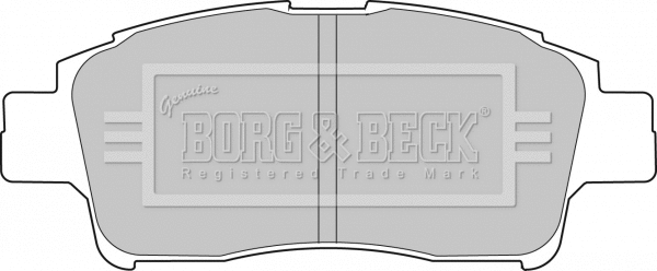 Brake Pad Set, disc brake (BBP1681)