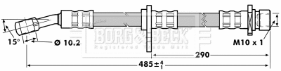Brake Hose (BBH7019)