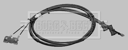 Cable Pull, parking brake (BKB2317)