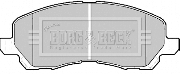 Brake Pad Set, disc brake (BBP2173)