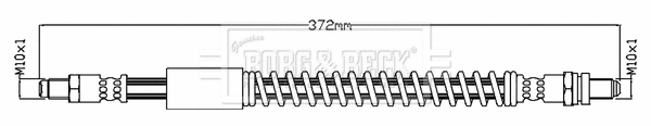 Brake Hose (BBH8704)
