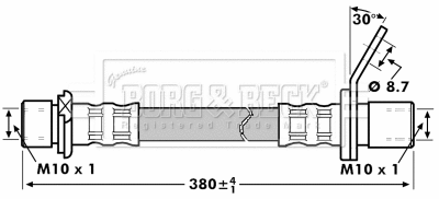 Brake Hose (BBH7219)