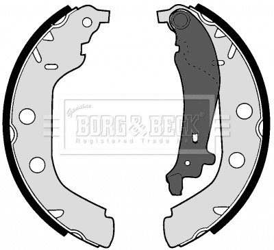 Brake Shoe Set (BBS6255)
