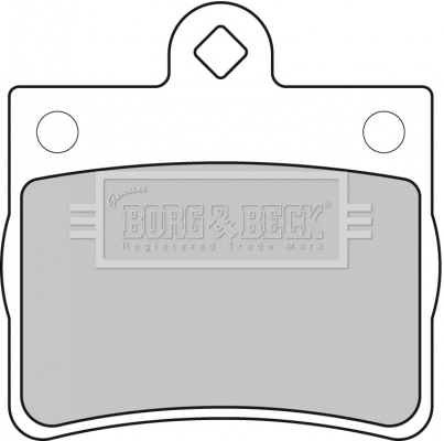 Brake Pad Set, disc brake (BBP1668)