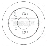 Brake Disc (BBD4540)