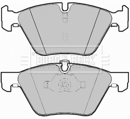 Brake Pad Set, disc brake (BBP1948)