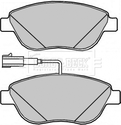 Brake Pad Set, disc brake (BBP2317)