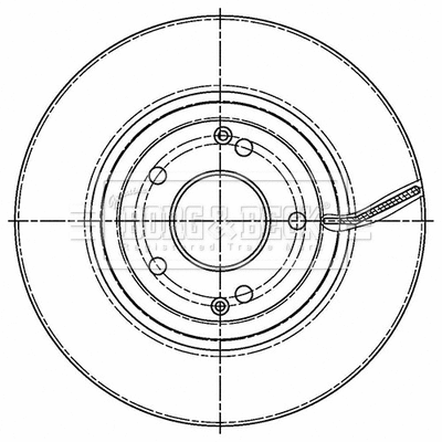 Brake Disc (BBD5504)