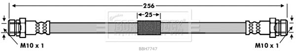 Brake Hose (BBH7747)