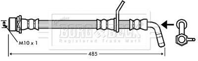 Brake Hose (BBH7349)