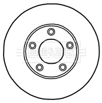 Brake Disc (BBD4447)