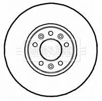 Brake Disc (BBD5815S)