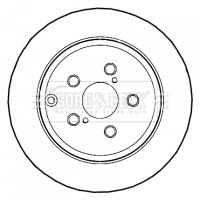 Brake Disc (BBD4460)