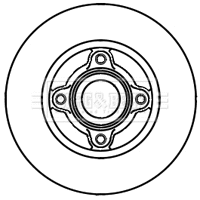 Brake Disc (BBD5939S)