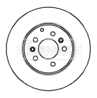 Brake Disc (BBD5740S)