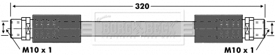 Brake Hose (BBH6875)